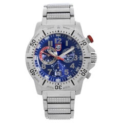 Luminox Navy Seal Dive Cronografo Acciaio Quadrante Blu Quarzo Orologio Uomo XS.8154.RP