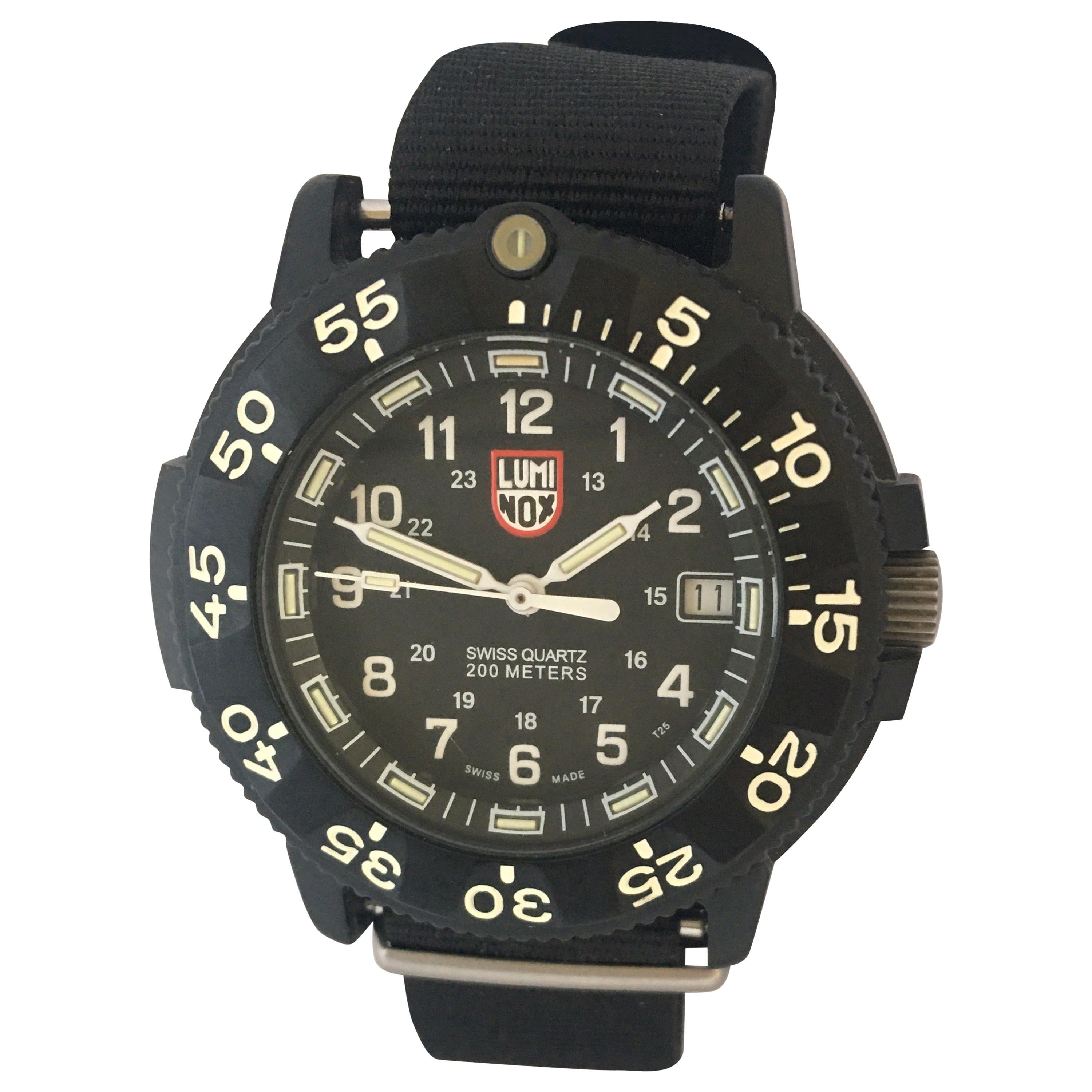 Luminox Series 3000/3900 Stainless Steel Back Quartz Wristwatch
