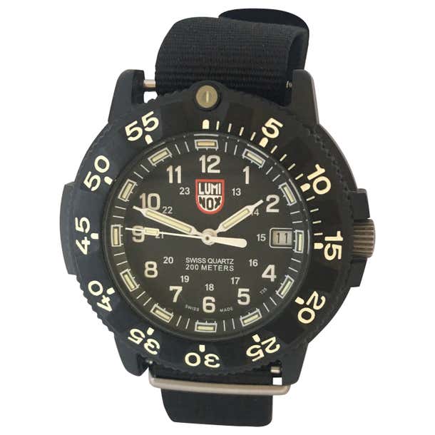 Luminox Series 3000/3900 Stainless Steel Back Quartz Wristwatch For ...