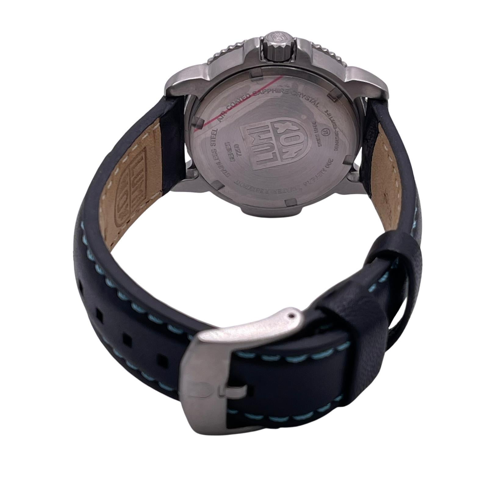 Luminox Steel Colormark Stahl Schwarzes Zifferblatt Quarz Unisex-Uhr XS.7253 3