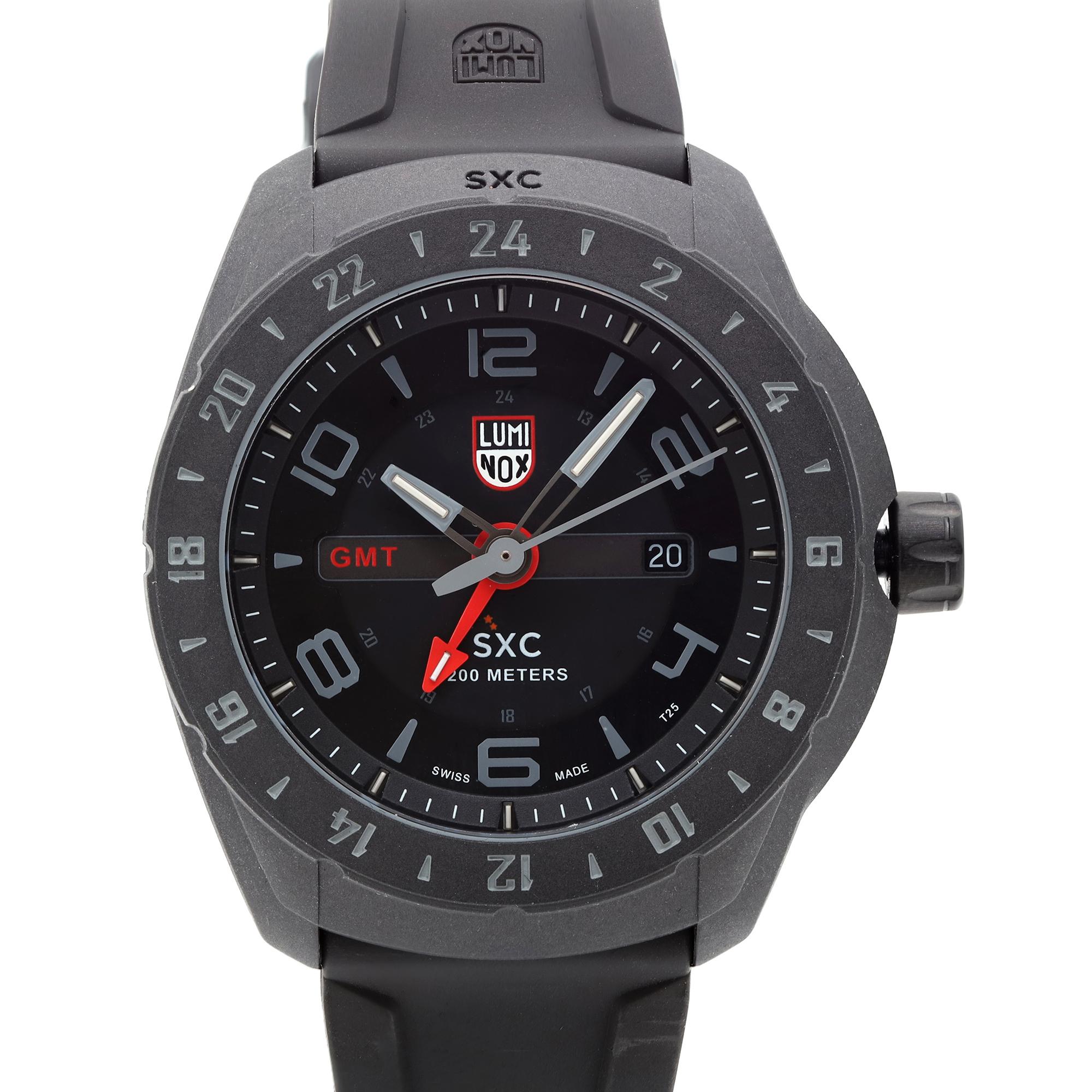 Display model. This Luminox SXC Space men's watch has never been worn or used. may have micro marks on the case and bezel due to store handling. Covered by a 1-year warranty.

Brand: Luminox  Type: Wristwatch  Department: Men  Model Number: