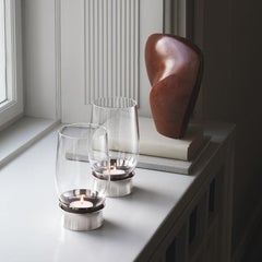 Lumis Glass Hurricane Candleholder Medium