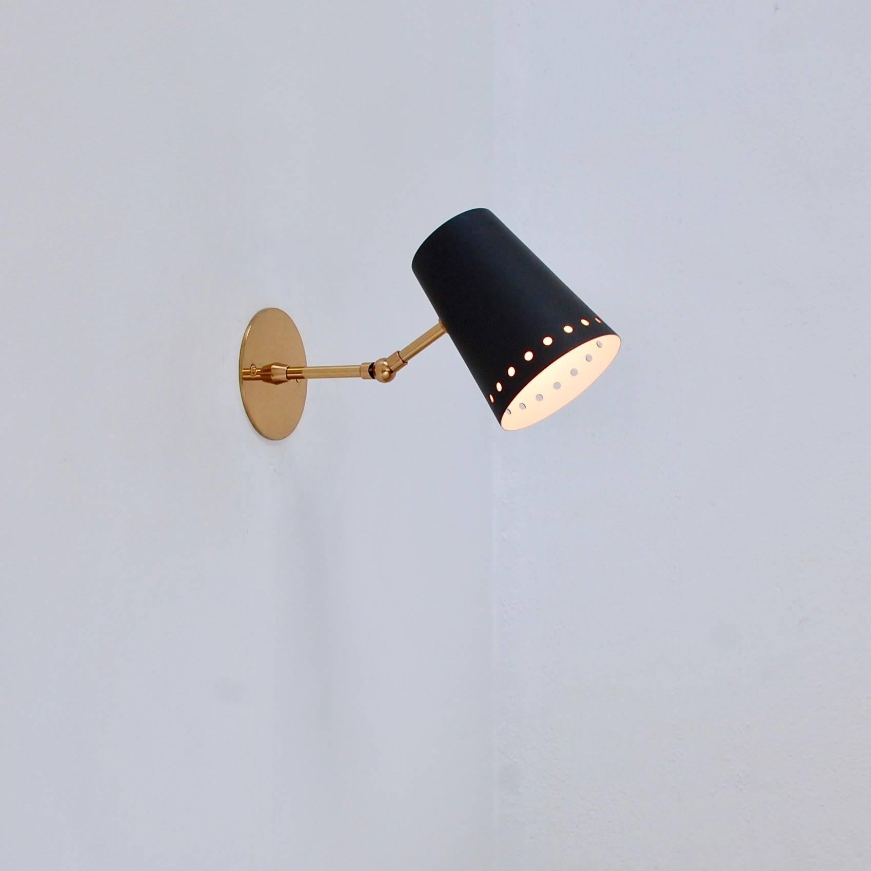 Brass LUmmer Sconce For Sale