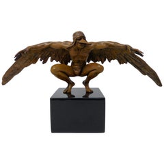 Lumpini Miniatura Bronze Sculpture by Jorge Marin, 2017 Ed. 15/20