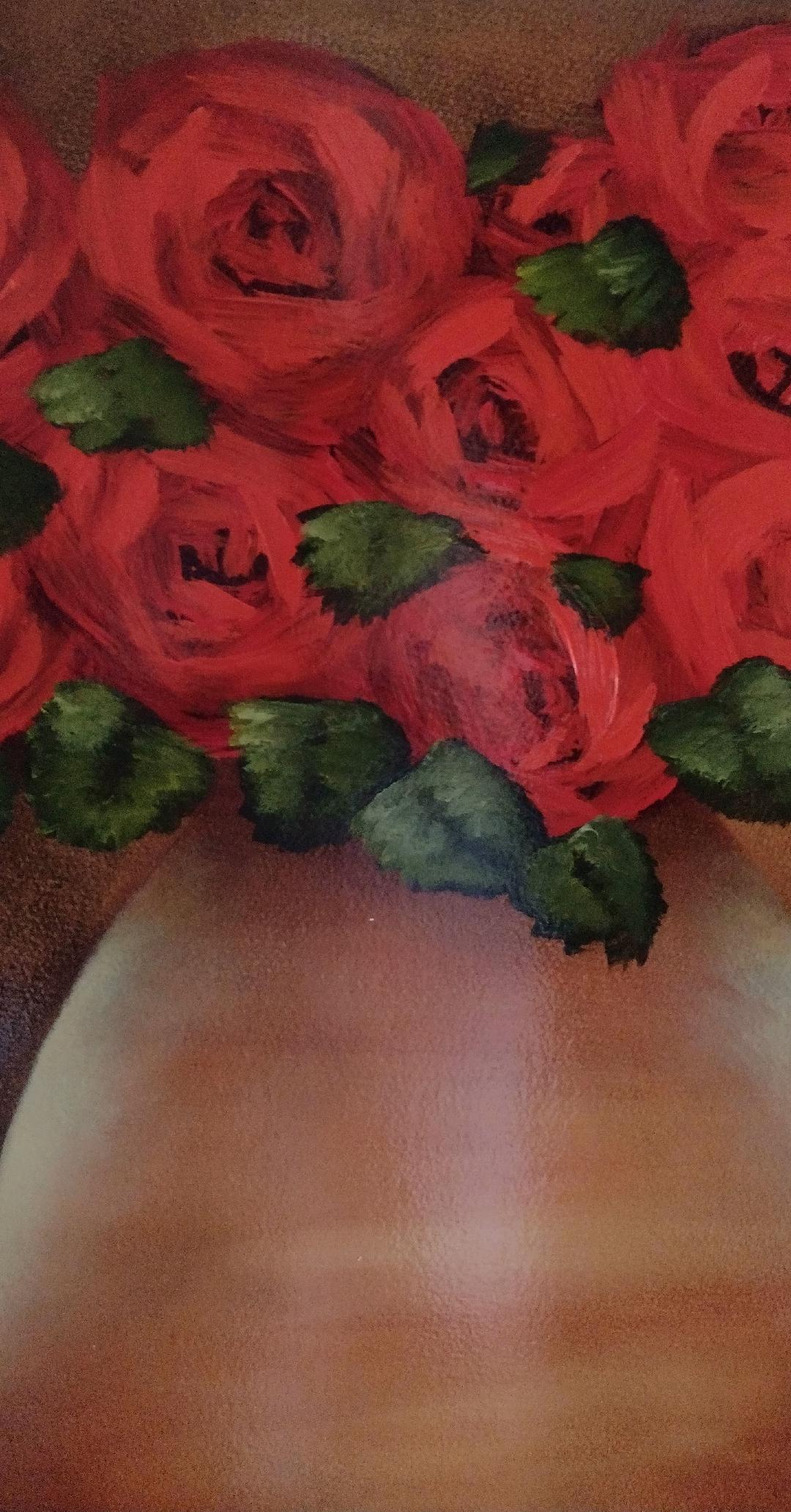 Estate Bouquet II - Originale contemporaneo su carta di un vaso di fiori - Painting di Lun Tse 