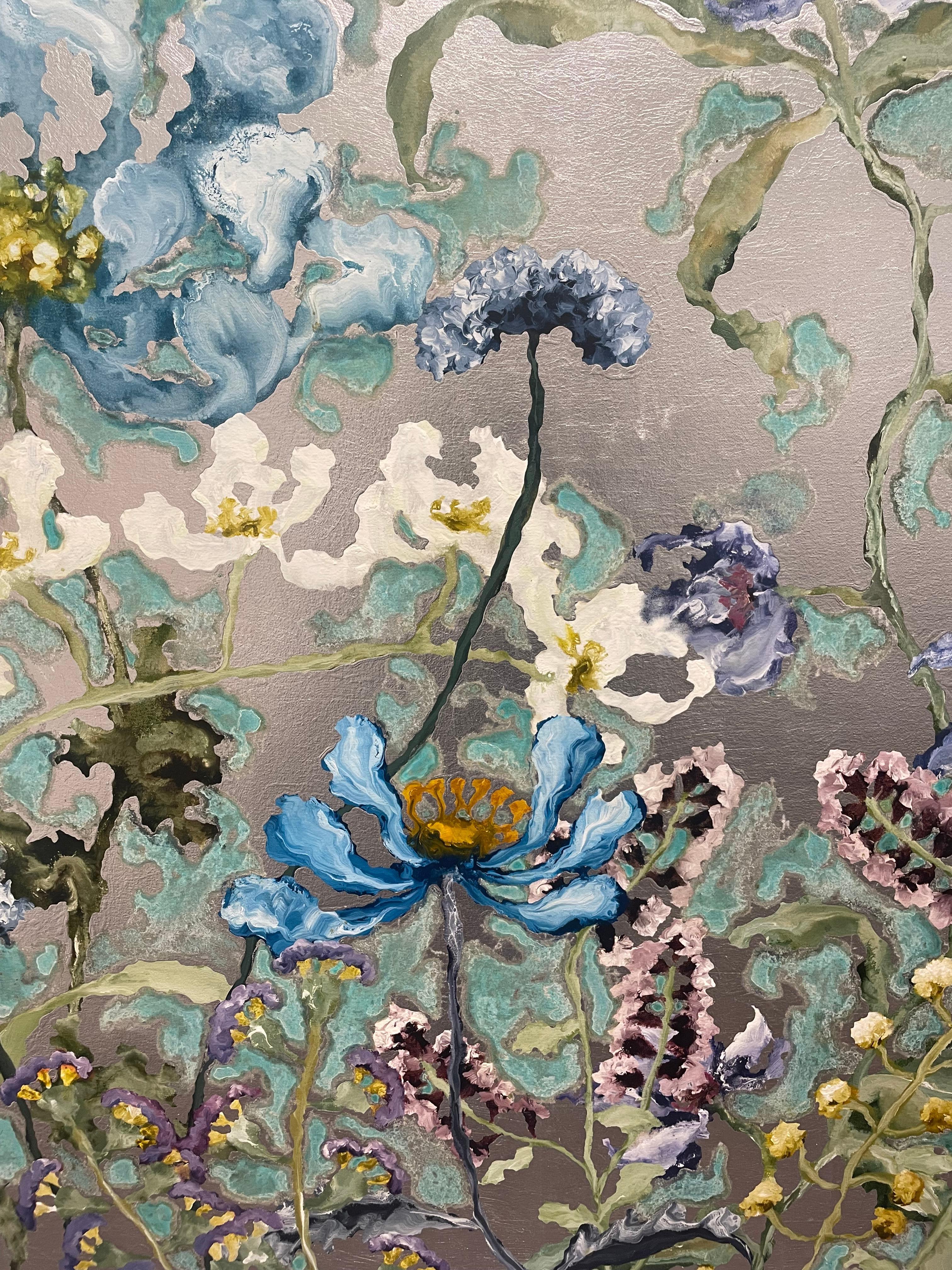 Collezione Patina Gardens  R0132 - Painting Espressionismo astratto di Lun Tse 
