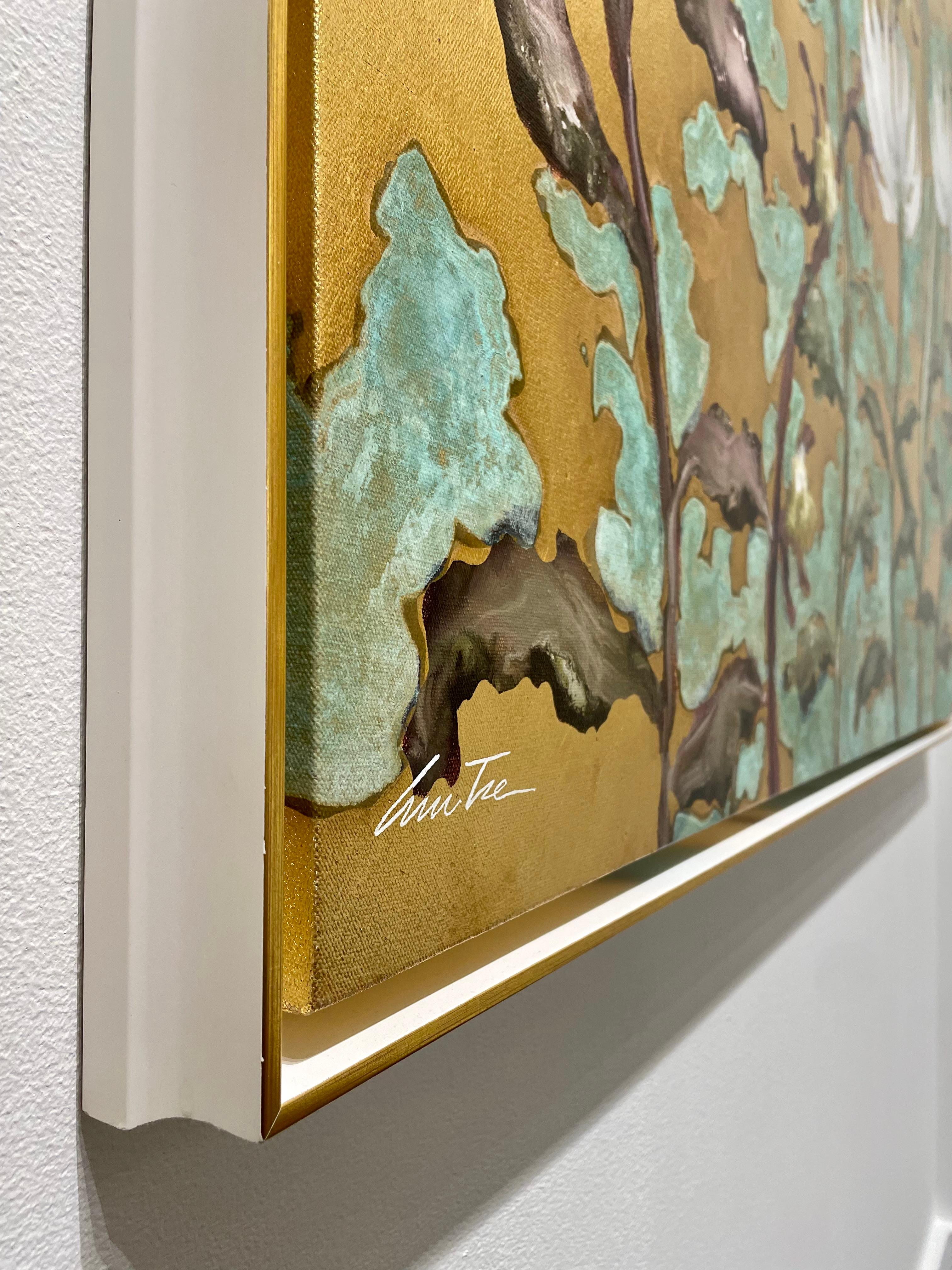 GIARDINI DI PATINA - Abstract Painting Marrone di Lun Tse 