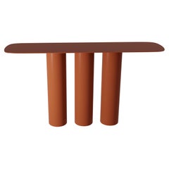 Luna 150 Metal Console Table by Laurence Du Tilly