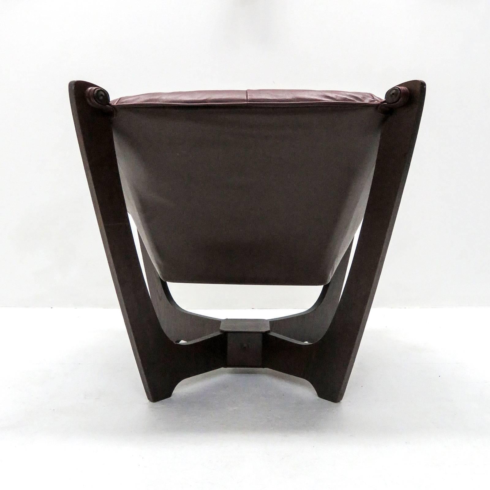 Scandinavian Modern 'Luna' Chair by Odd Knutsen, 1970