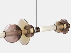 Luna Chandelier XL 1 Tier in Satin Bronze