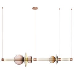 Luna Chandelier XL 1 Tier in Satin Copper