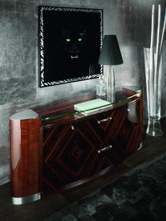 Luna Deco Credenza Oval