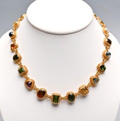 Luna Felix Multigem Necklace