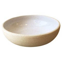 Luna Handmade Ceramic Serving Bowl in Ivory