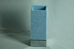 Lampada Luna, bianca, lampada da tavolo in ceramica porosa di Jordan Keaney Design