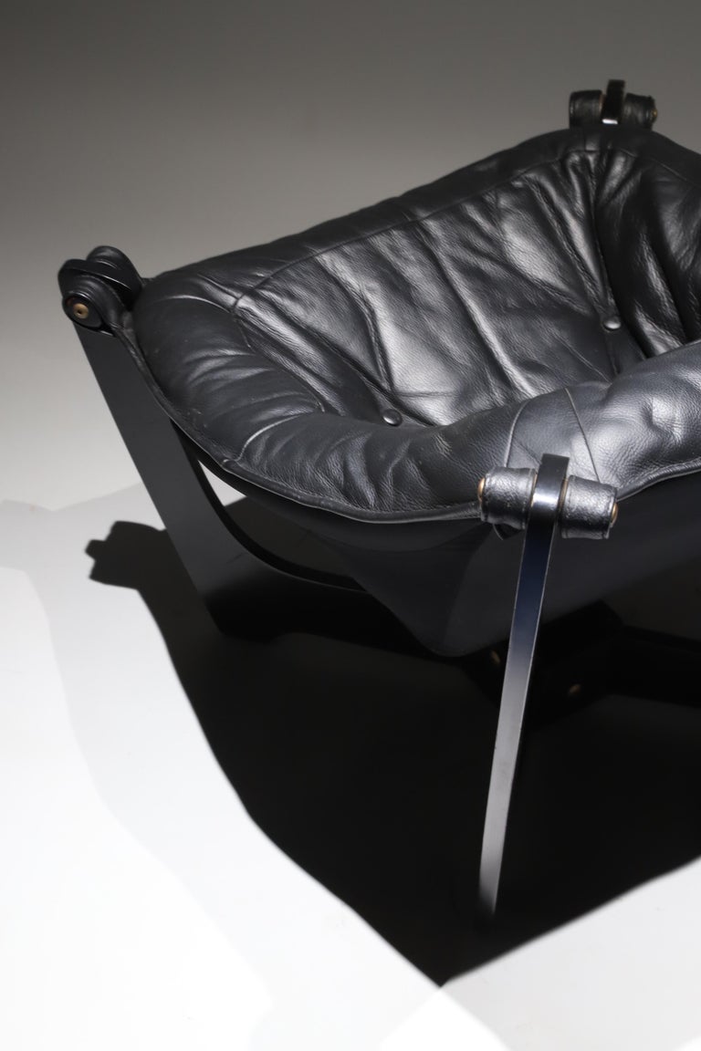 "Luna" Lounge Chair and Ottoman by Odd Knutsen For Sale at 1stDibs luna chair and ottoman