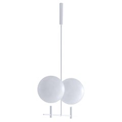 Luna Luminaire / Chandelier Horizontal I02 in Matte White