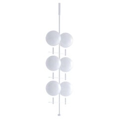 Luna Luminaire / Chandelier Vertical I06 in Matte White