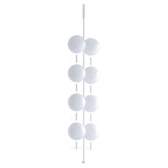 Luna Luminaire / Chandelier Vertical I08 in Matte White