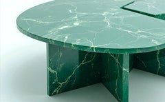 Luna – Couchtisch aus Marmor von Artisanal, inspiriert von der Mitte des Jahrhunderts