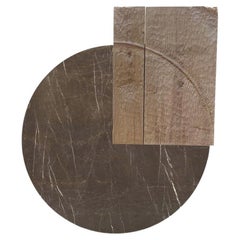 Credenza asimmetrica Luna Moresco di Pietro Meccani