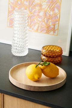 Luna Oak Tray by Applicata, Post-Modern Design, Oak, Sweden, 2024