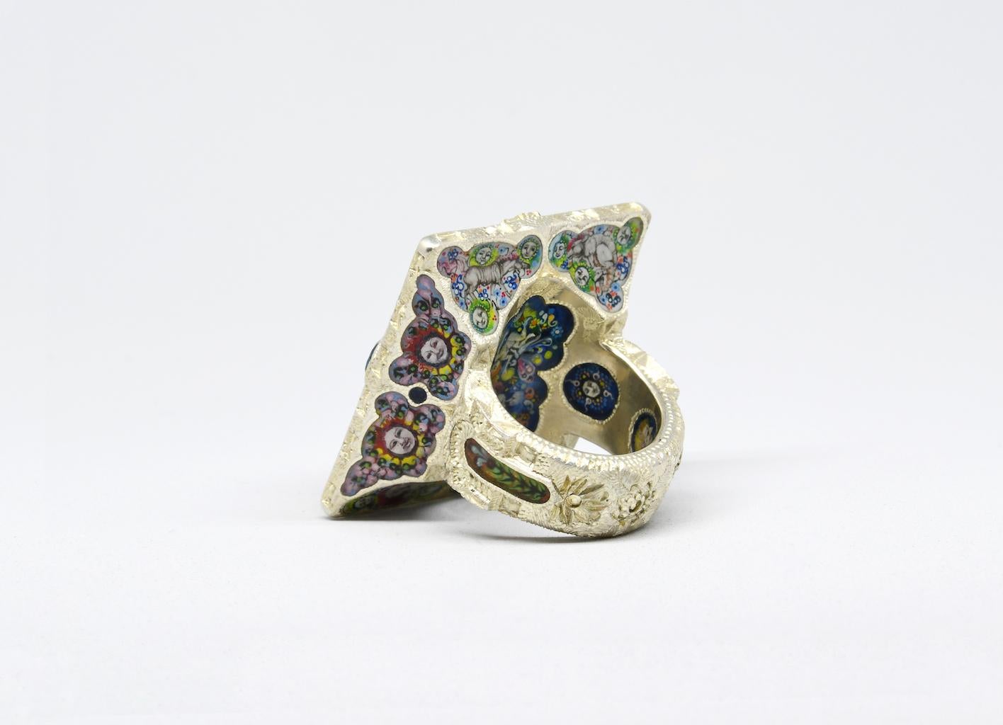 Women's or Men's Luna Qamar Ring For Sale