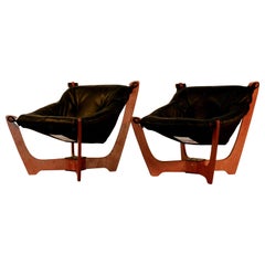 Luna Sling Chairs, Midcentury