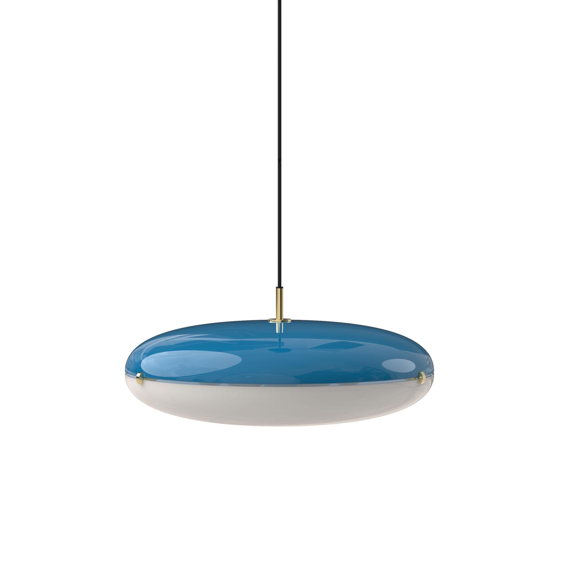 Luna Sospensione, Ceiling Lamp by Gio Ponti for TATO For Sale 3