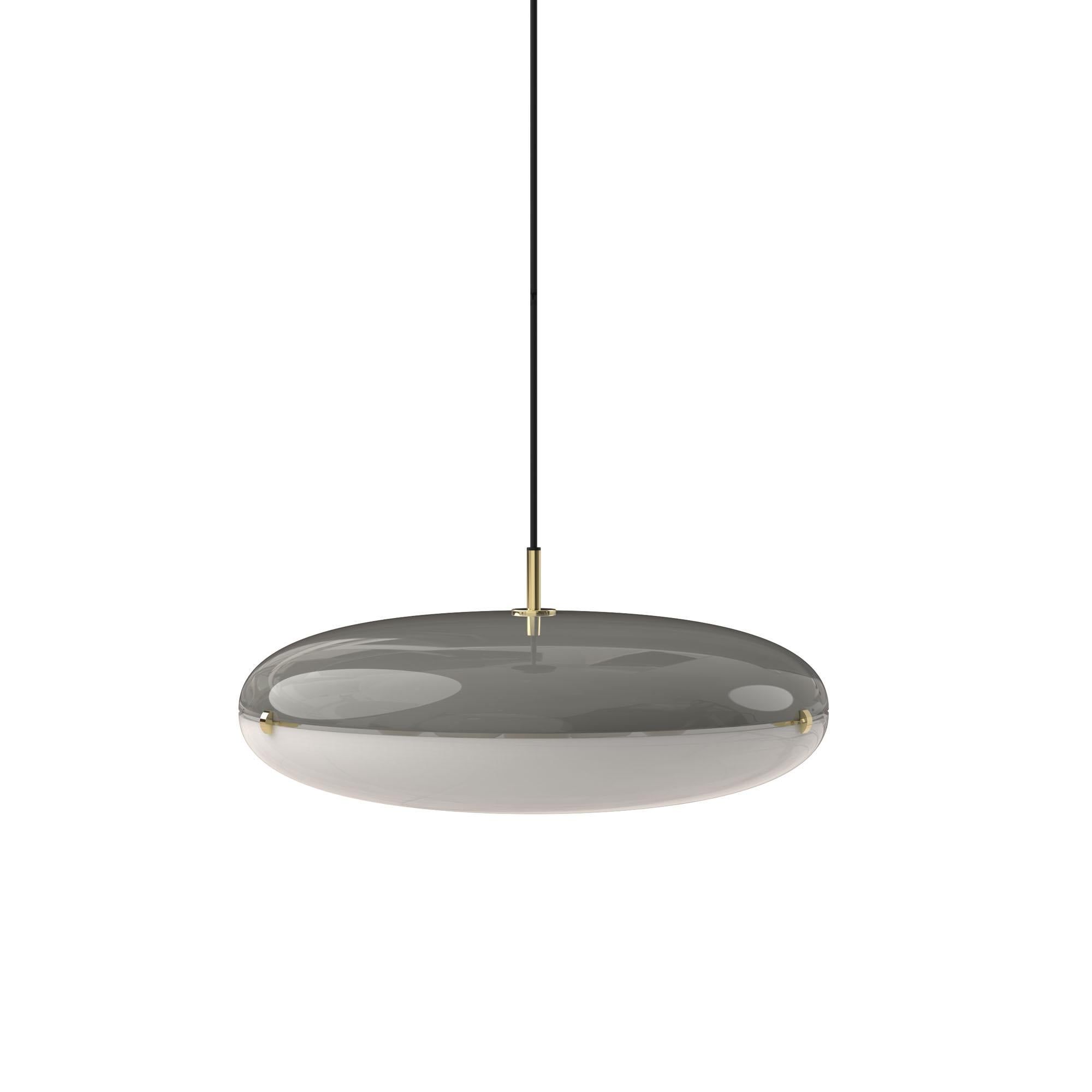 Luna Sospensione, Ceiling Lamp by Gio Ponti for TATO For Sale 2
