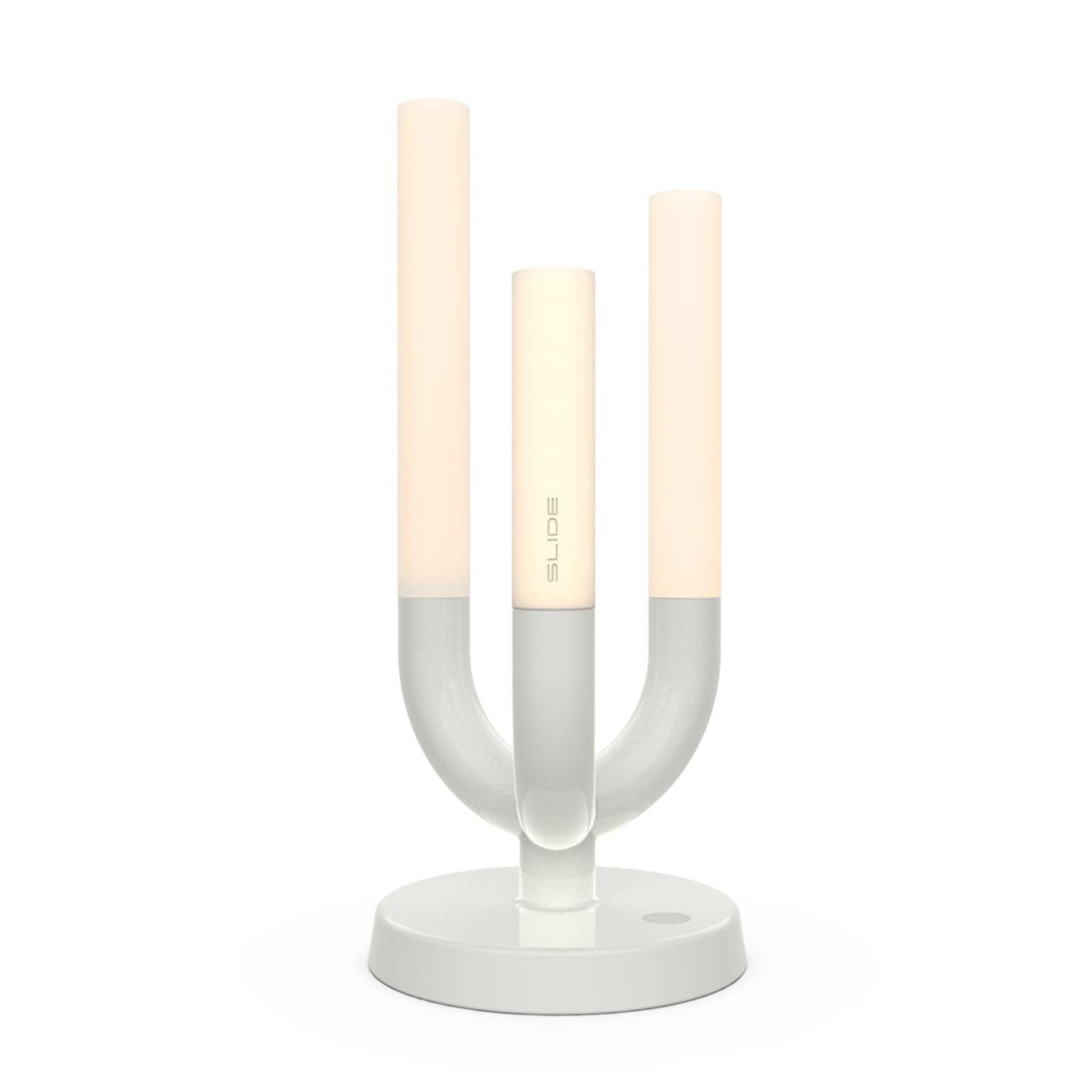 Metal Luna Table Lamp by Antonio Lanzillo & Partners For Sale