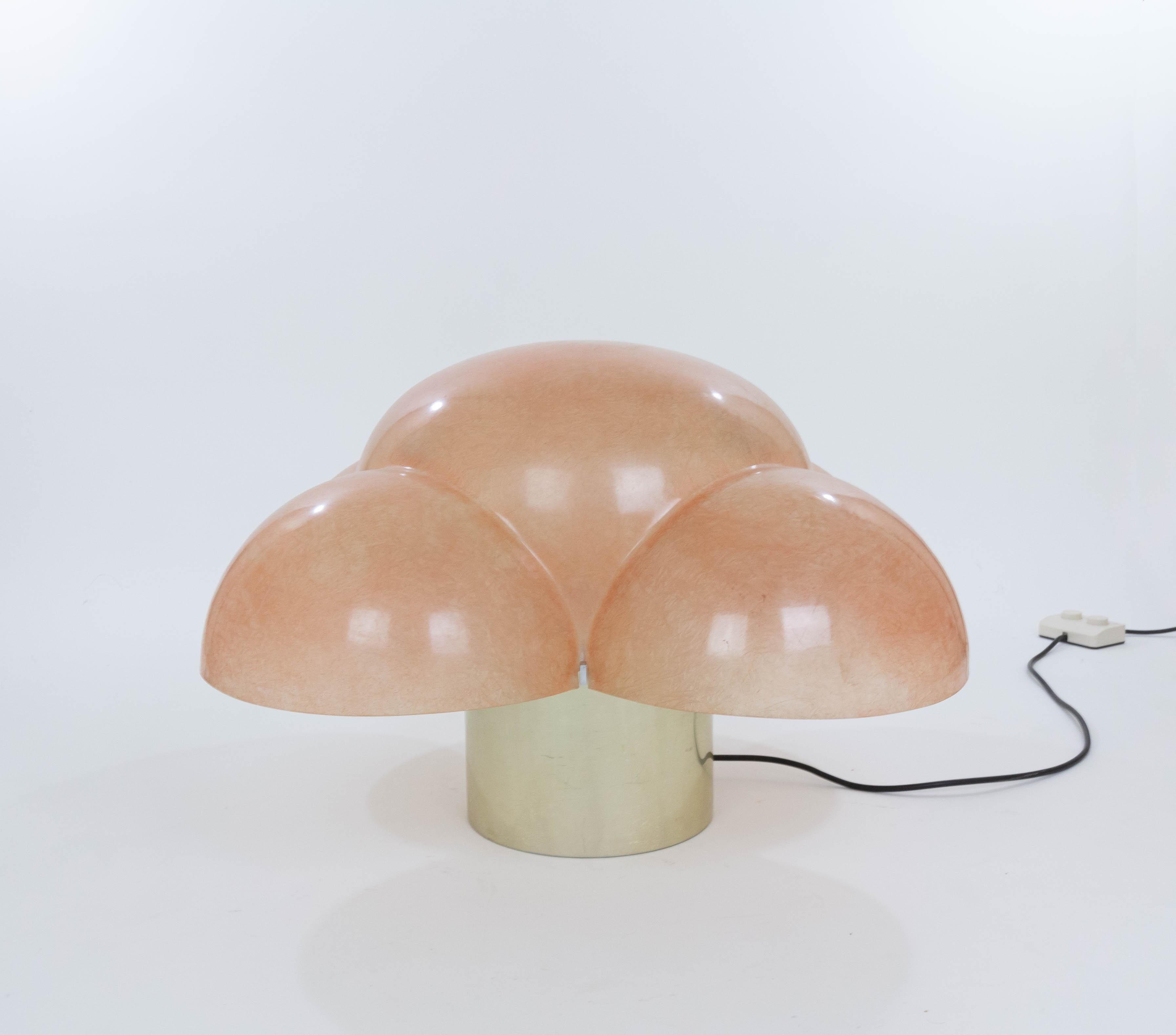 Luna table lamp by Gian Emilio, Piero & Anna Monti for Candle, 1960s In Good Condition In Rotterdam, NL