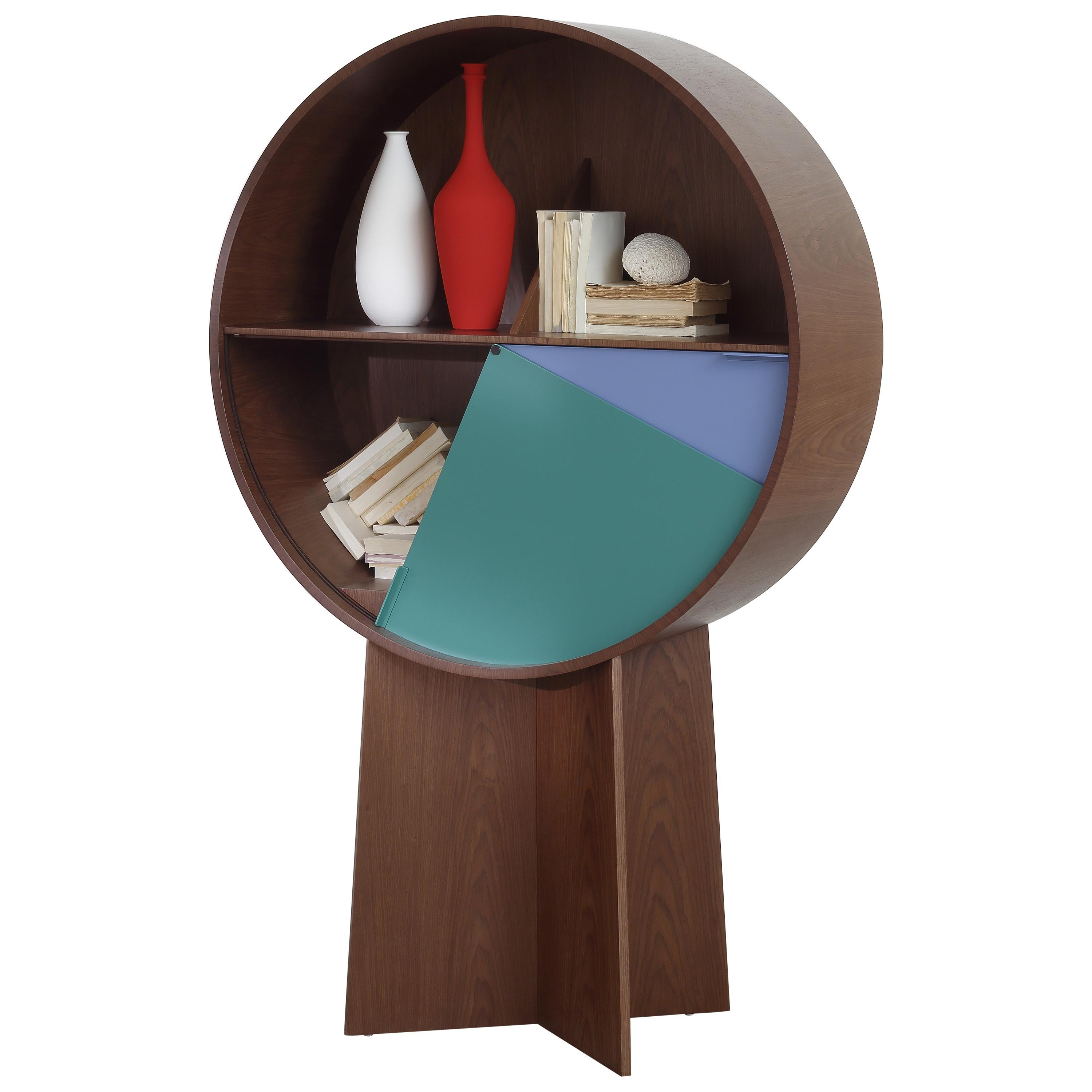 Luna Walnut Cabinet by Patricia Urquiola