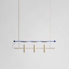 Lunae Luminaire / Chandelier Horizontal I03 in Gold