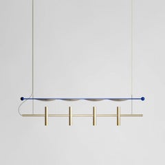 Lunae Luminaire / Chandelier Horizontal I04 in Gold