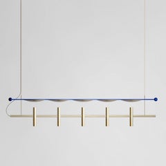 Lunae Luminaire / Chandelier Horizontal I05 in Gold