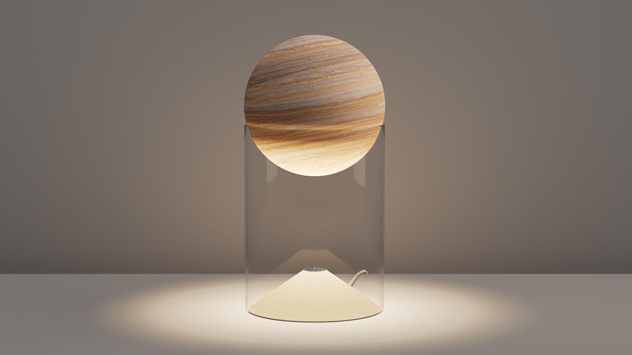 Lunar 10 Table Lamp by Studio Roso For Sale 4