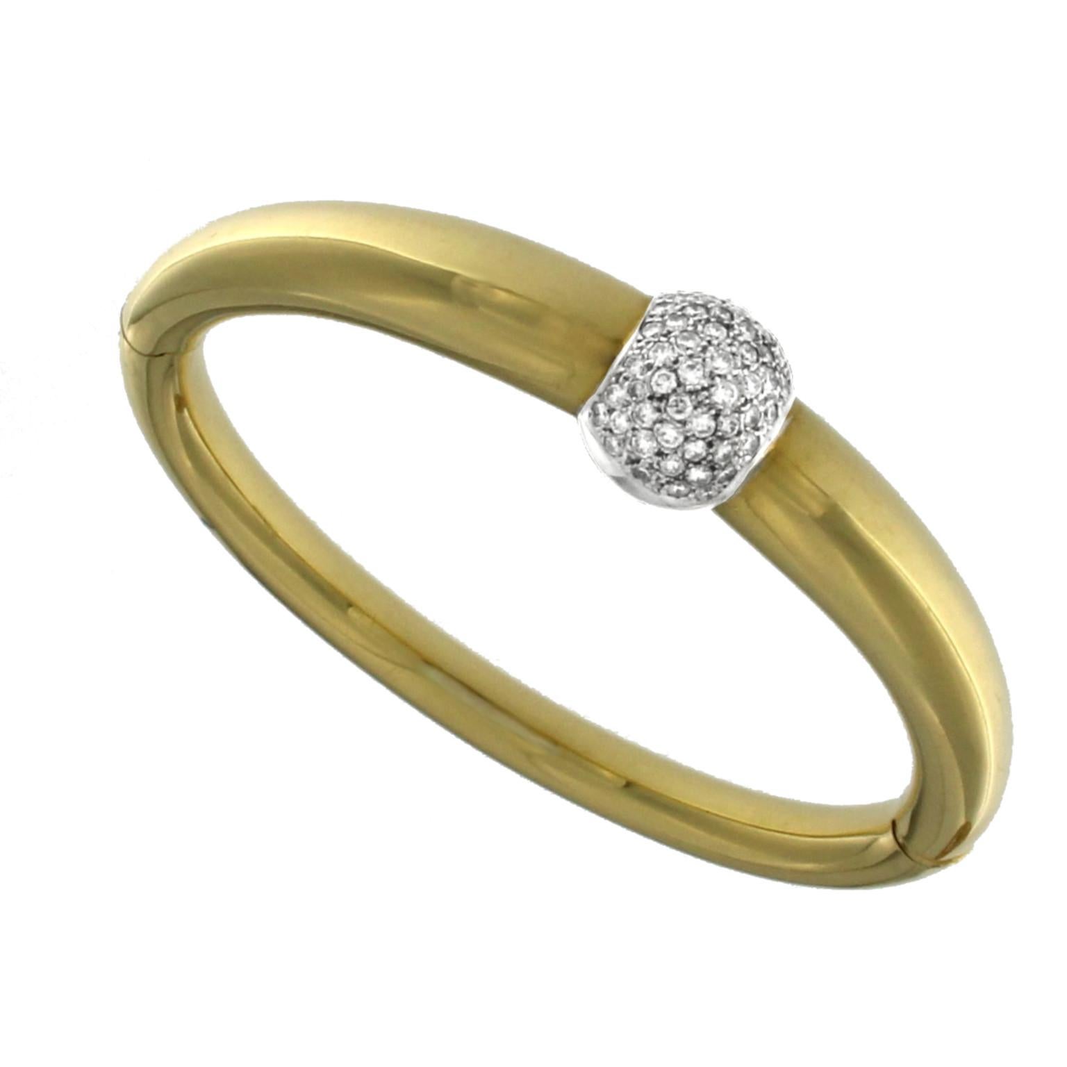 Lunar Collection Set in Yellow 18 Karat Gold and Diamonds In New Condition In Milano, Lombardia