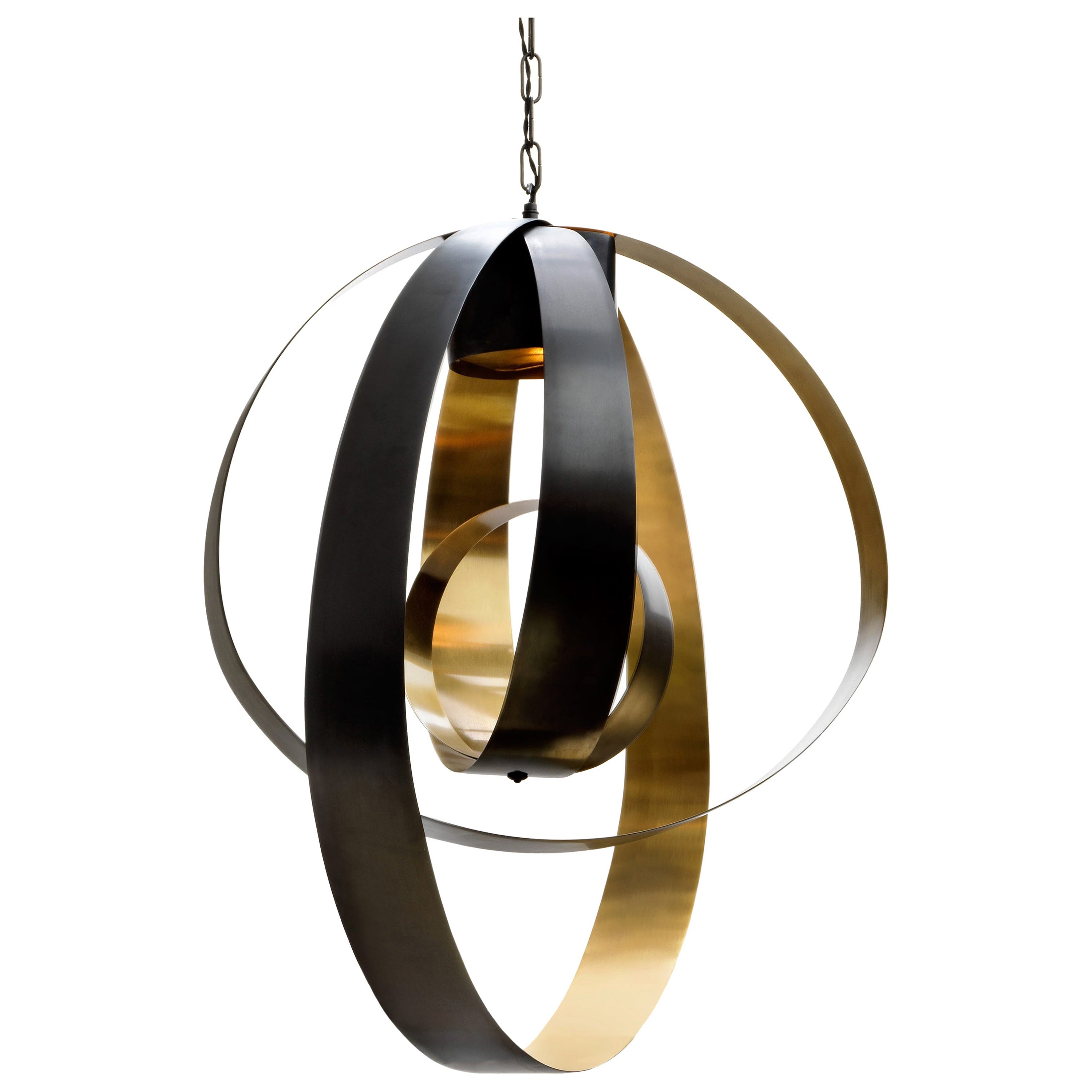 Lunar Large Pendant by CTO Lighting For Sale