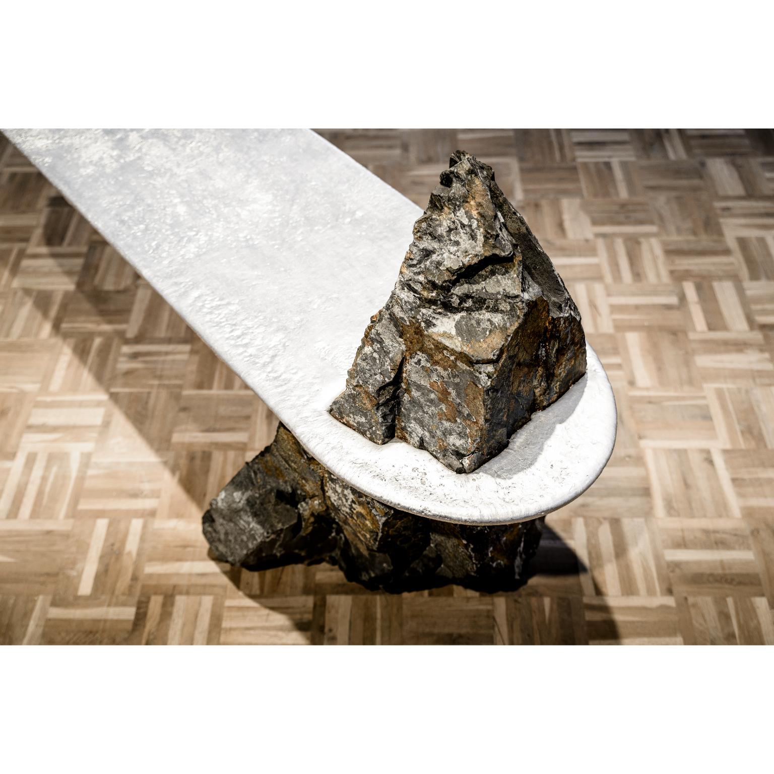 Sudafricano Panchina Lunar in edizione limitata in alluminio di Jesse Ede in vendita