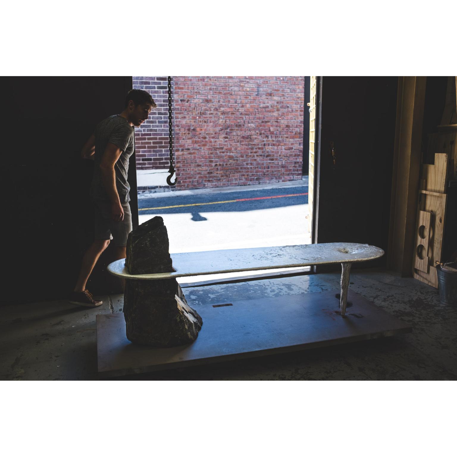 Altro Panchina Lunar in edizione limitata in alluminio di Jesse Ede in vendita