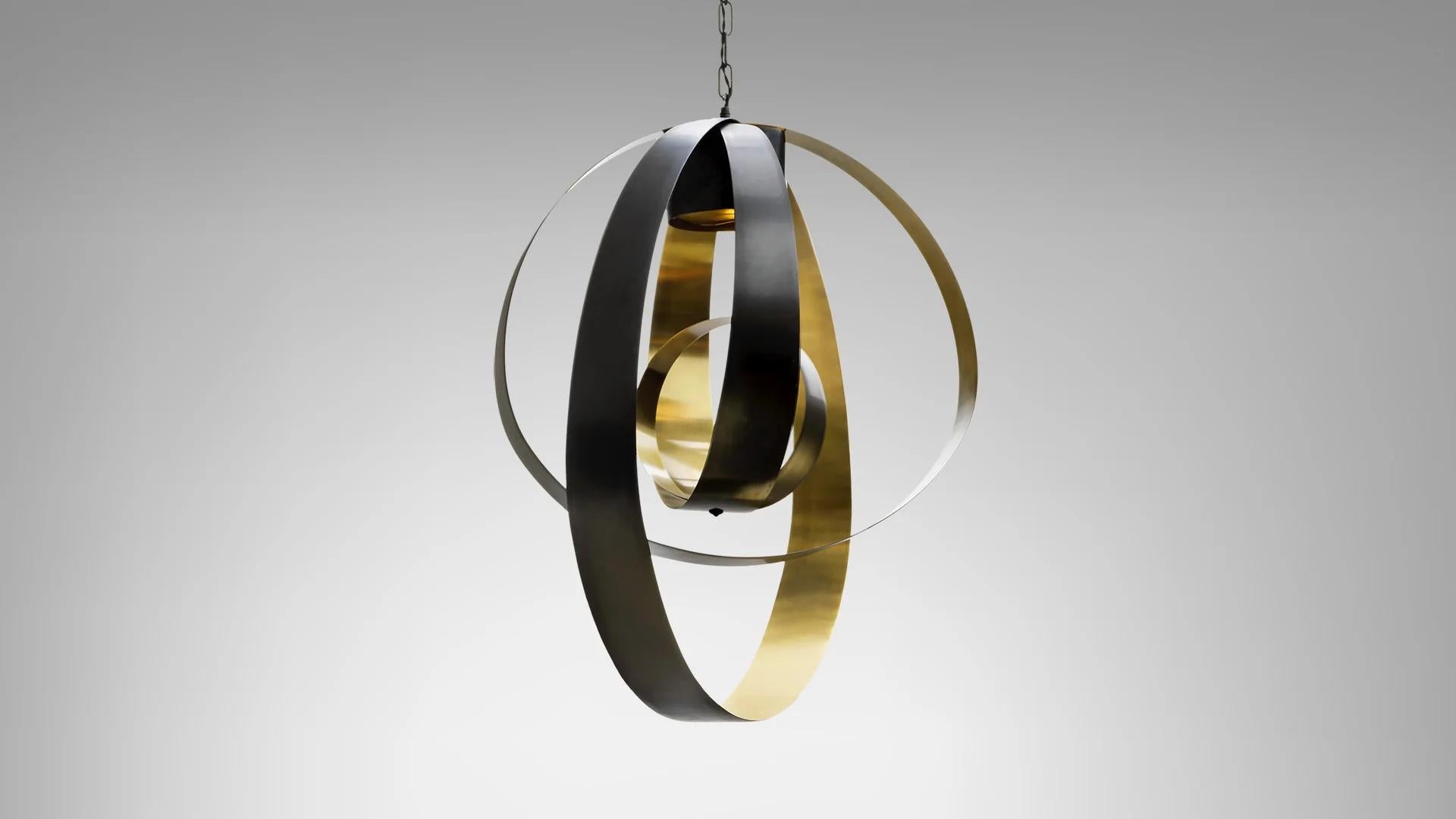 Post-Modern Lunar Medium Pendant by CTO Lighting For Sale