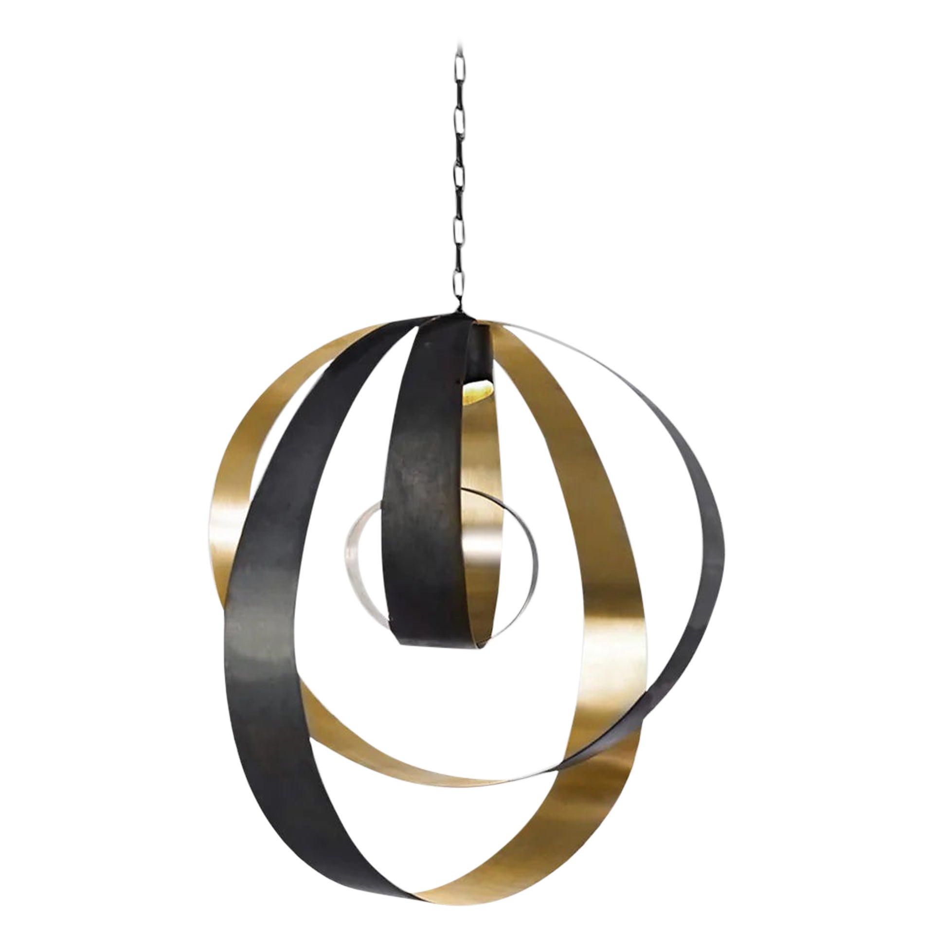 Lunar Medium Pendant by CTO Lighting For Sale