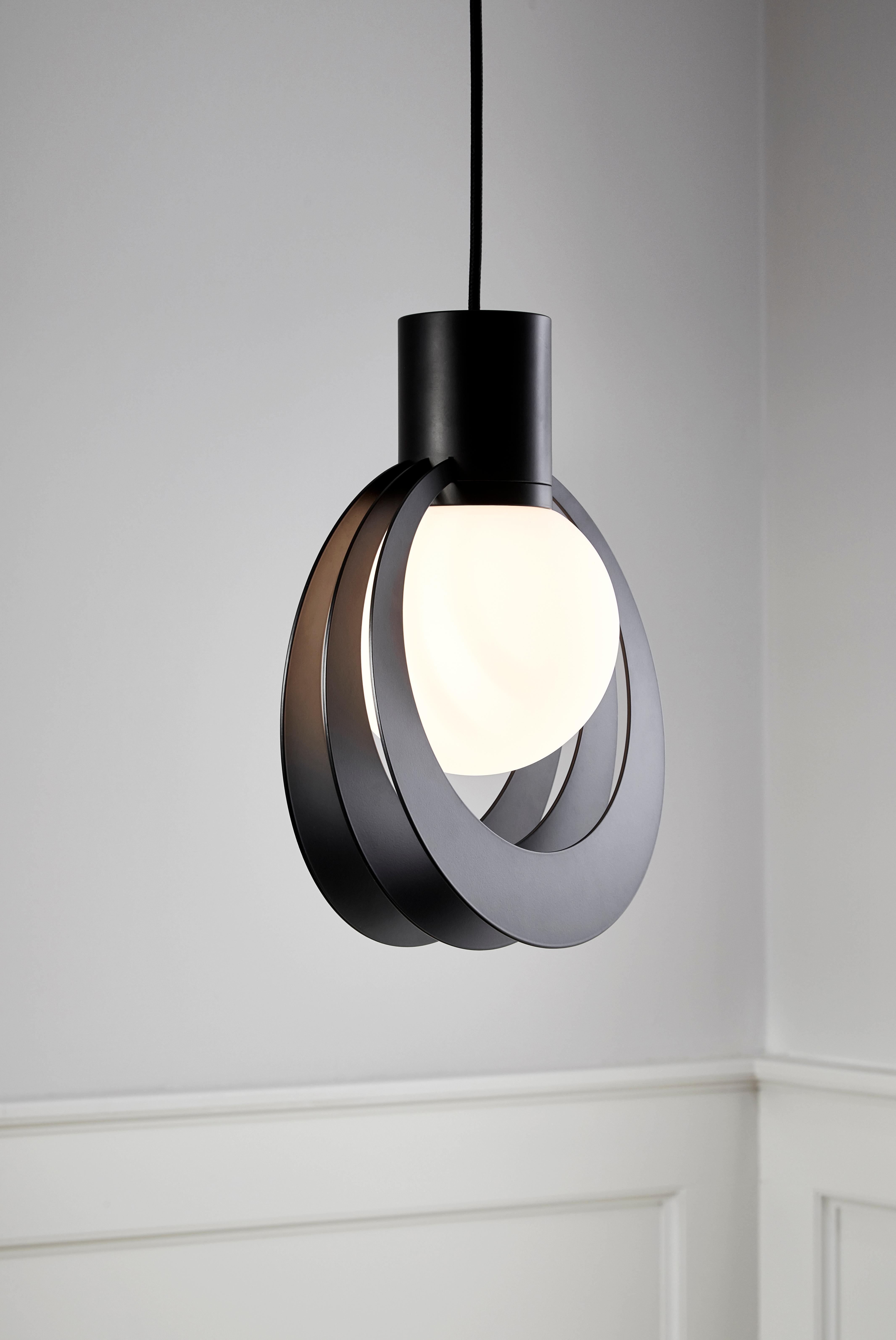 Metal Lunar Pendant Lamp by Johanna Hartikainen For Sale