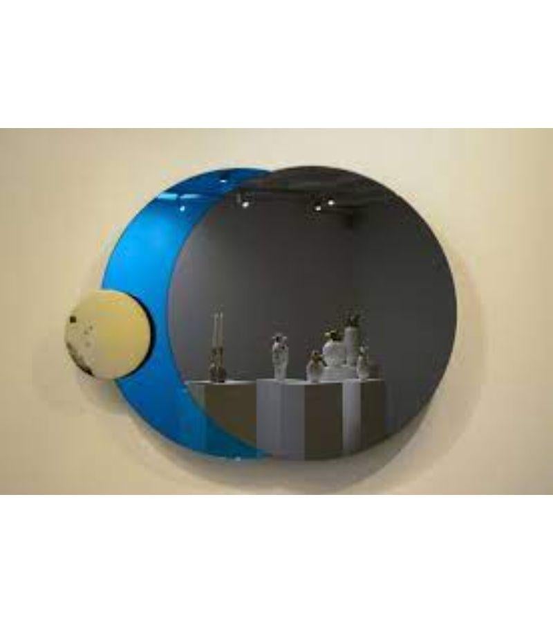 Spanish Lunar Tale Wall Mirror by Loulwa Al Radwan
