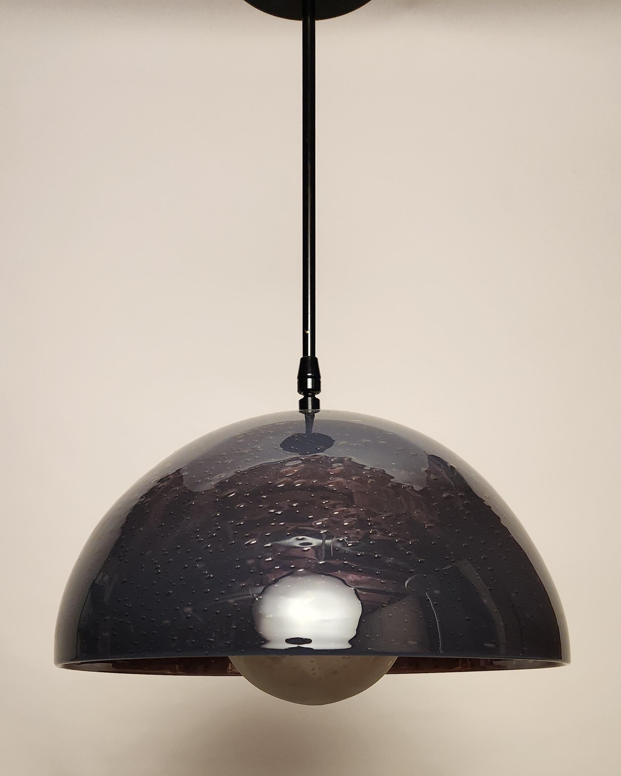 Lunara Colgante Casero Contemporáneo Iluminación de Cristal Personalizable Moderno de mediados de siglo en venta