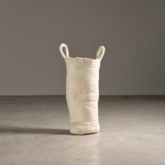 "Lunarejo" Sheep Wool Basket, by Inês Schertel, Brazilian Contemporary Design