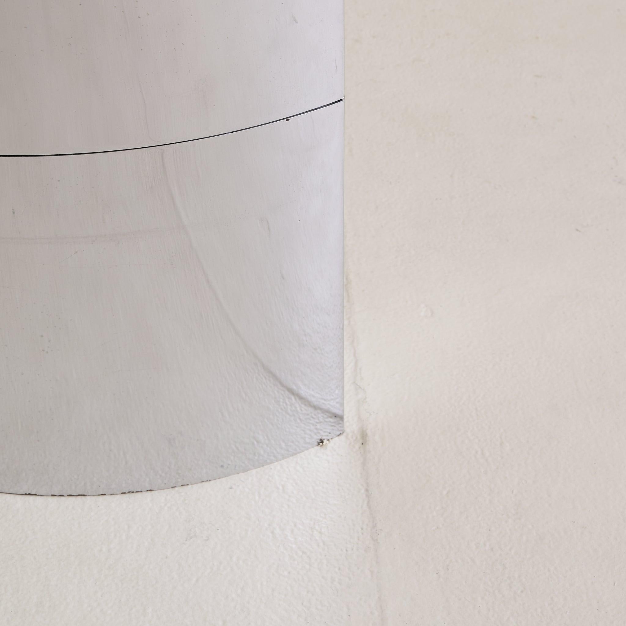 ‘Lunario’ Chrome + Glass Dining Table or Desk by Cini Boeri for Knoll, 1970s For Sale 4