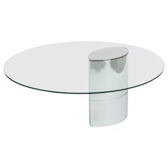 Cini Boeri for Knoll "Lunario" Glass Table