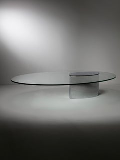 "Lunario" Low Table by Cini Boeri for Gavina, Italy, 1970s